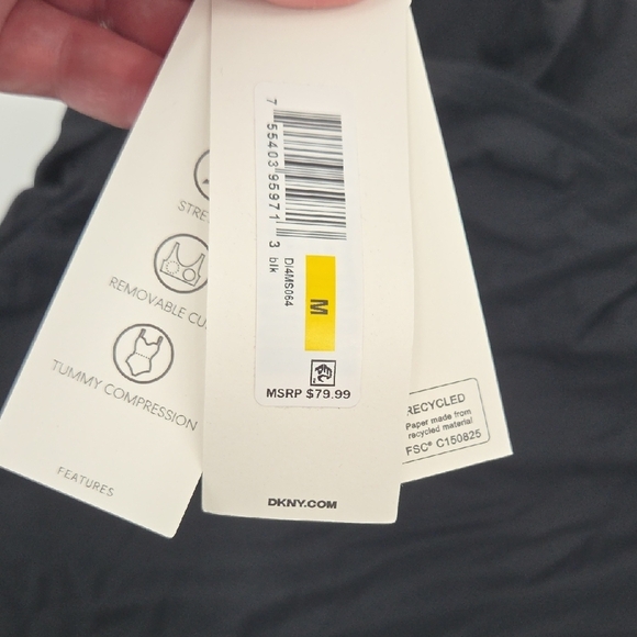 DKNY Black Swimwear - Picture 9 of 16